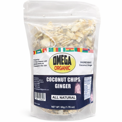 Coconut Chips Ginger - 1.7oz